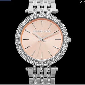 Michael Kors Darci Rose Gold Stainless Steel Watch